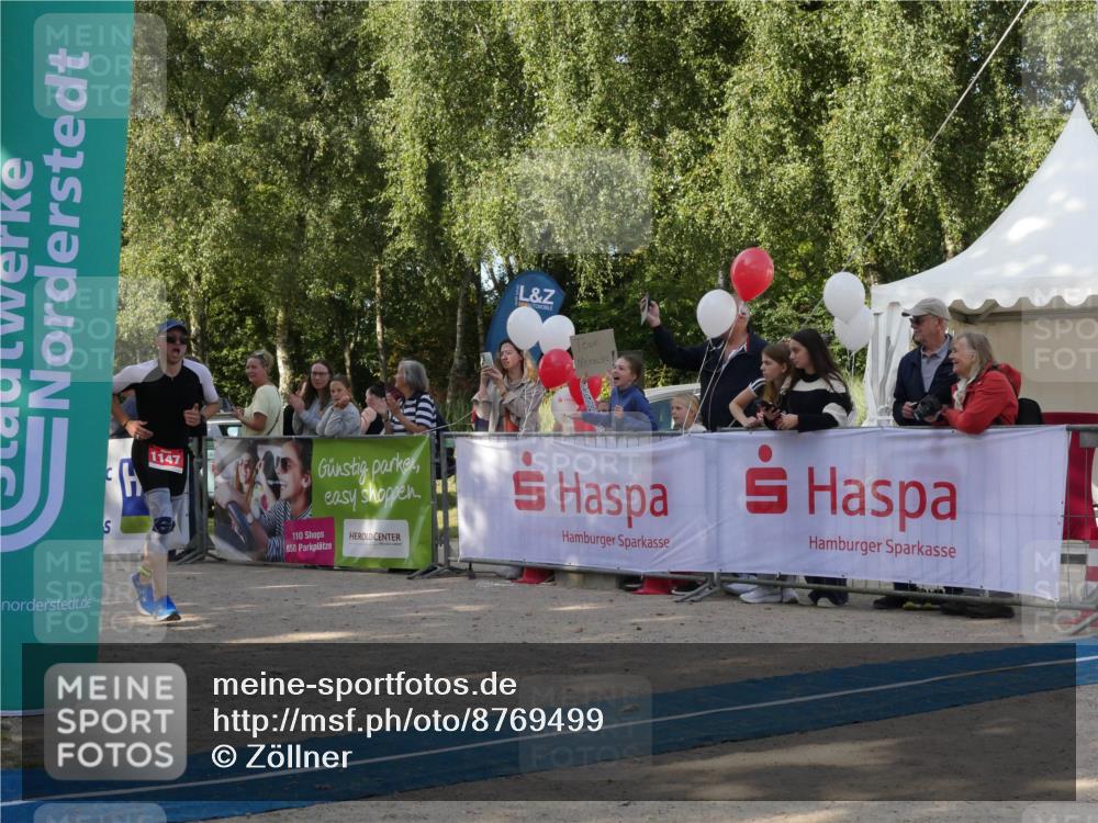 07.09.2025 - 19. Norderstedt Triathlon Zöllner http://msf.ph/oto/8769499 07.09.2025 10:38:58 Ziel 1147 meine-sportfotos.de
