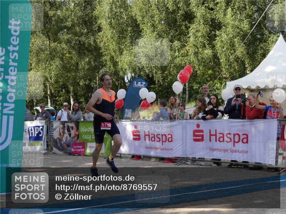 07.09.2025 - 19. Norderstedt Triathlon Zöllner http://msf.ph/oto/8769557 07.09.2025 10:42:04 Ziel 1132 meine-sportfotos.de