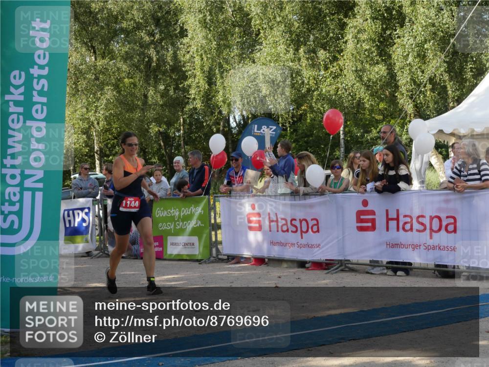 07.09.2025 - 19. Norderstedt Triathlon Zöllner http://msf.ph/oto/8769696 07.09.2025 10:47:29 Ziel 1144 meine-sportfotos.de