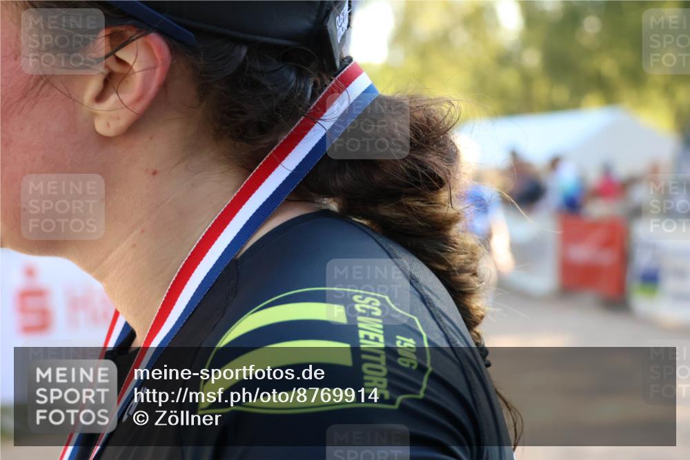 07.09.2025 - 19. Norderstedt Triathlon Zöllner http://msf.ph/oto/8769914 07.09.2025 16:40:49 Ziel 1403, 1447, 1573, 1614 meine-sportfotos.de