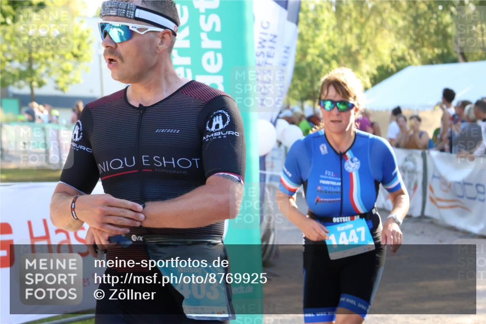 07.09.2025 - 19. Norderstedt Triathlon Zöllner http://msf.ph/oto/8769925 07.09.2025 16:40:50 Ziel 1403, 1447, 1573, 1614 meine-sportfotos.de