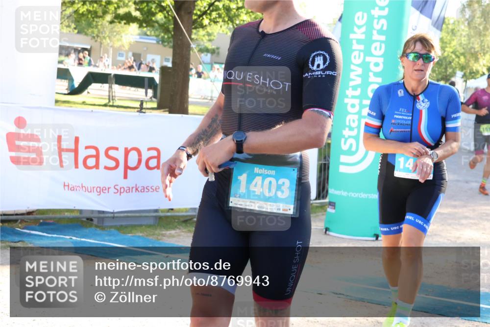 07.09.2025 - 19. Norderstedt Triathlon Zöllner http://msf.ph/oto/8769943 07.09.2025 16:40:50 Ziel 1403, 1447, 1573, 1614 meine-sportfotos.de