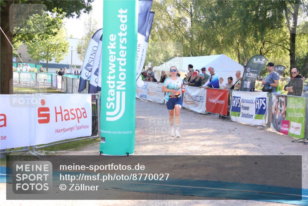 07.09.2025 - 19. Norderstedt Triathlon Zöllner http://msf.ph/oto/8770027 07.09.2025 16:41:04 Ziel 407, 1054 meine-sportfotos.de