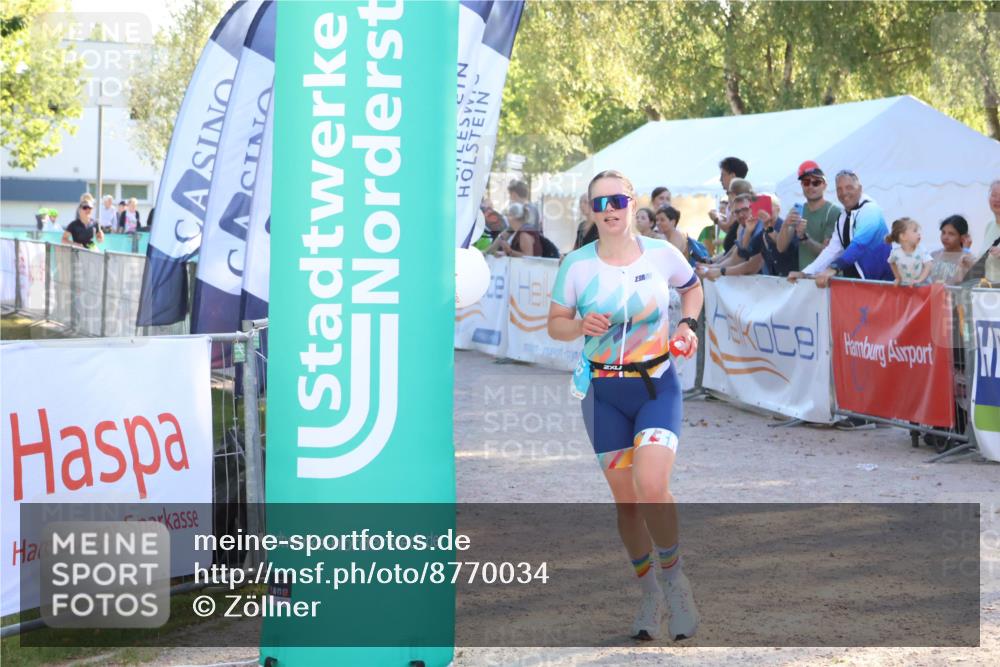 07.09.2025 - 19. Norderstedt Triathlon Zöllner http://msf.ph/oto/8770034 07.09.2025 16:41:05 Ziel 407, 1054 meine-sportfotos.de