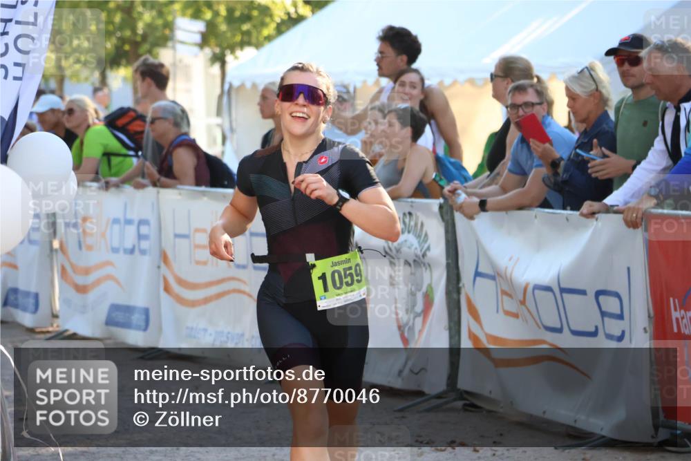 07.09.2025 - 19. Norderstedt Triathlon Zöllner http://msf.ph/oto/8770046 07.09.2025 16:41:11 Ziel 407, 1059 meine-sportfotos.de