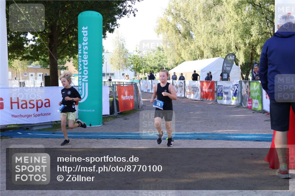 07.09.2025 - 19. Norderstedt Triathlon Zöllner http://msf.ph/oto/8770100 07.09.2025 09:17:04 Ziel 6, 28 meine-sportfotos.de