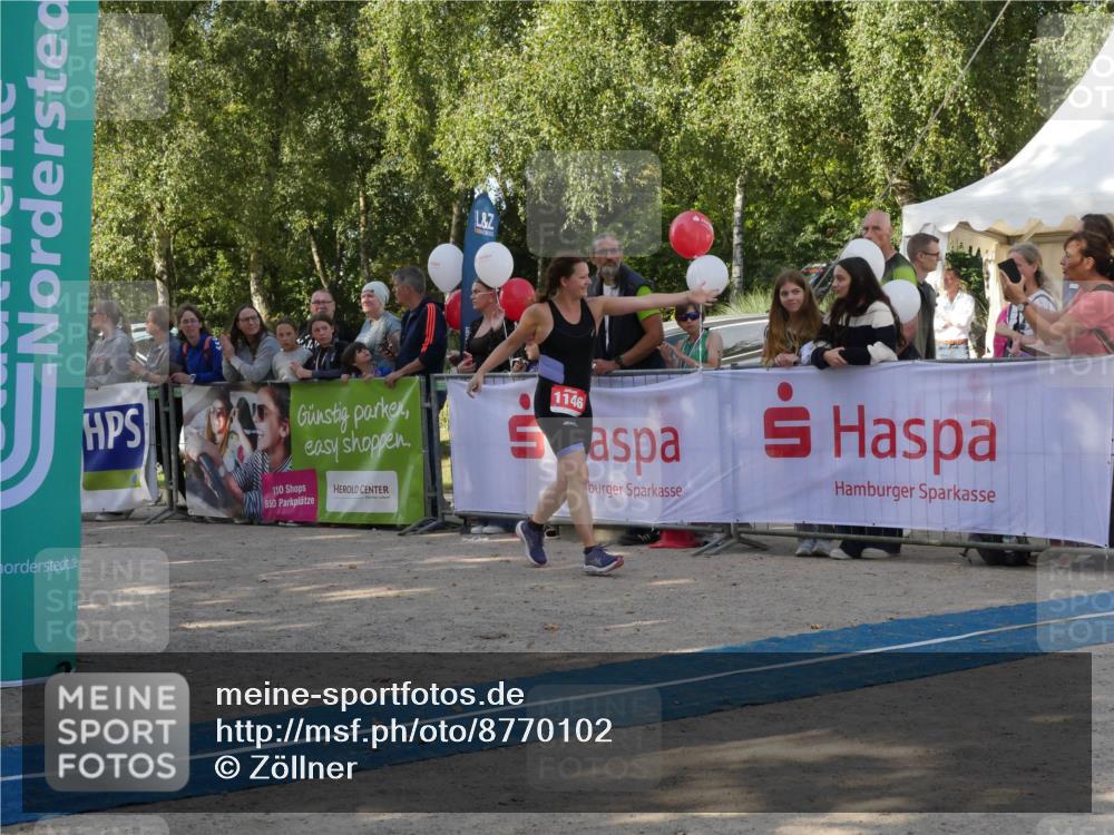 07.09.2025 - 19. Norderstedt Triathlon Zöllner http://msf.ph/oto/8770102 07.09.2025 10:52:08 Ziel 1146 meine-sportfotos.de