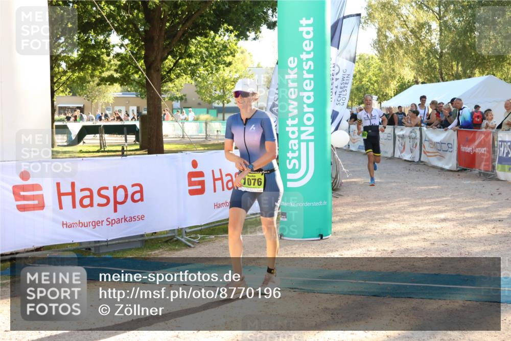 07.09.2025 - 19. Norderstedt Triathlon Zöllner http://msf.ph/oto/8770196 07.09.2025 16:41:32 Ziel 1076, 1592 meine-sportfotos.de