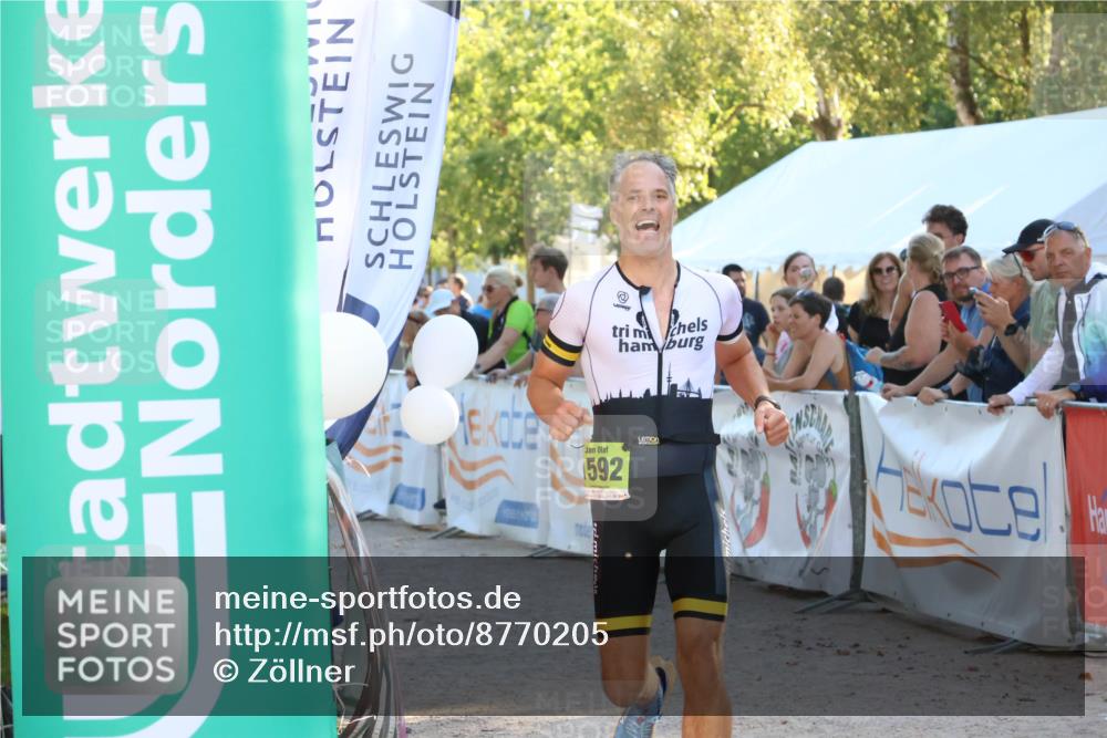 07.09.2025 - 19. Norderstedt Triathlon Zöllner http://msf.ph/oto/8770205 07.09.2025 16:41:33 Ziel 1076, 1592 meine-sportfotos.de