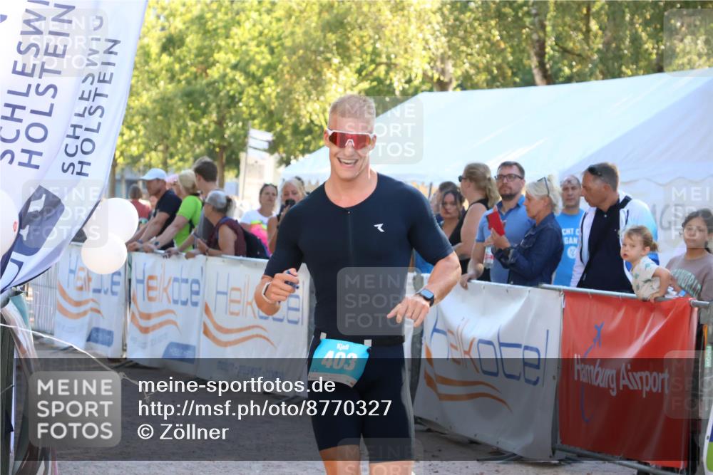 07.09.2025 - 19. Norderstedt Triathlon Zöllner http://msf.ph/oto/8770327 07.09.2025 16:42:03 Ziel 403 meine-sportfotos.de