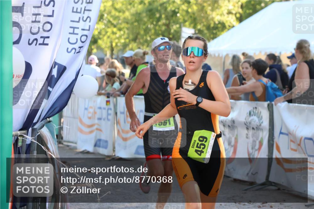 07.09.2025 - 19. Norderstedt Triathlon Zöllner http://msf.ph/oto/8770368 07.09.2025 16:42:14 Ziel 459, 1100, 1561 meine-sportfotos.de