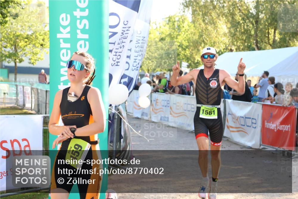 07.09.2025 - 19. Norderstedt Triathlon Zöllner http://msf.ph/oto/8770402 07.09.2025 16:42:16 Ziel 459, 1100, 1561 meine-sportfotos.de