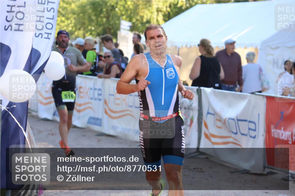07.09.2025 - 19. Norderstedt Triathlon Zöllner http://msf.ph/oto/8770531 07.09.2025 16:42:53 Ziel 516, 1050, 1603 meine-sportfotos.de