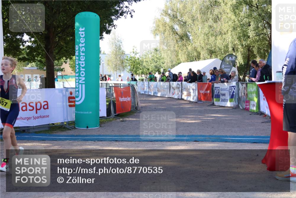 07.09.2025 - 19. Norderstedt Triathlon Zöllner http://msf.ph/oto/8770535 07.09.2025 09:46:10 Ziel 557 meine-sportfotos.de