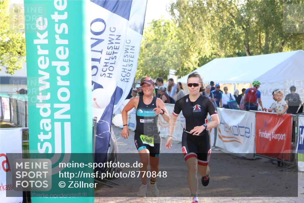 07.09.2025 - 19. Norderstedt Triathlon Zöllner http://msf.ph/oto/8770848 07.09.2025 16:43:43 Ziel 1097, 1486, 1577, 1630 meine-sportfotos.de