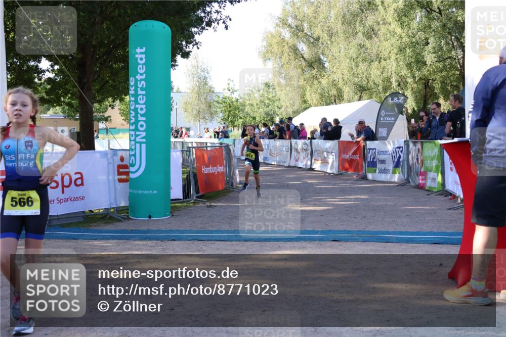 07.09.2025 - 19. Norderstedt Triathlon Zöllner http://msf.ph/oto/8771023 07.09.2025 09:49:14 Ziel 617 meine-sportfotos.de