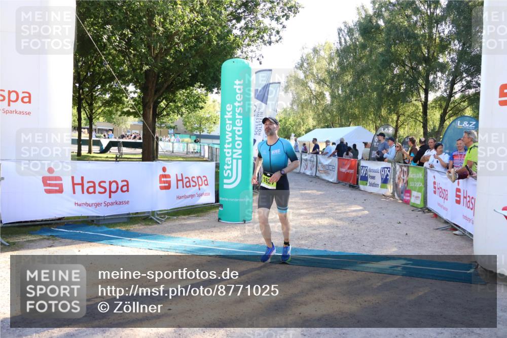 07.09.2025 - 19. Norderstedt Triathlon Zöllner http://msf.ph/oto/8771025 07.09.2025 16:44:44 Ziel 1627 meine-sportfotos.de