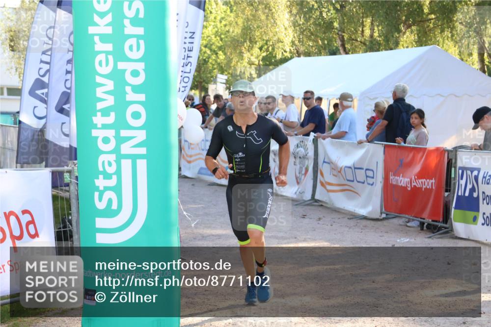 07.09.2025 - 19. Norderstedt Triathlon Zöllner http://msf.ph/oto/8771102 07.09.2025 16:45:10 Ziel 1082, 1609 meine-sportfotos.de