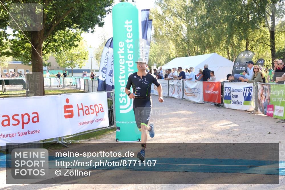 07.09.2025 - 19. Norderstedt Triathlon Zöllner http://msf.ph/oto/8771107 07.09.2025 16:45:11 Ziel 1082, 1609 meine-sportfotos.de