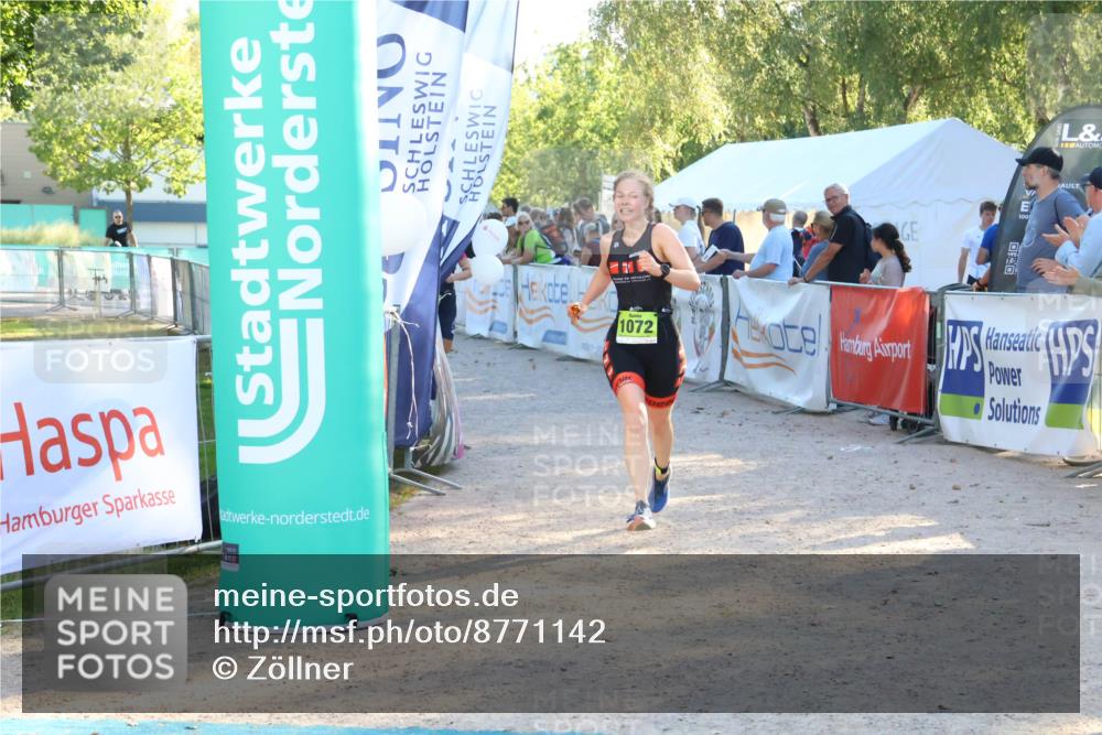 07.09.2025 - 19. Norderstedt Triathlon Zöllner http://msf.ph/oto/8771142 07.09.2025 16:45:17 Ziel 509, 1052, 1072, 1609 meine-sportfotos.de