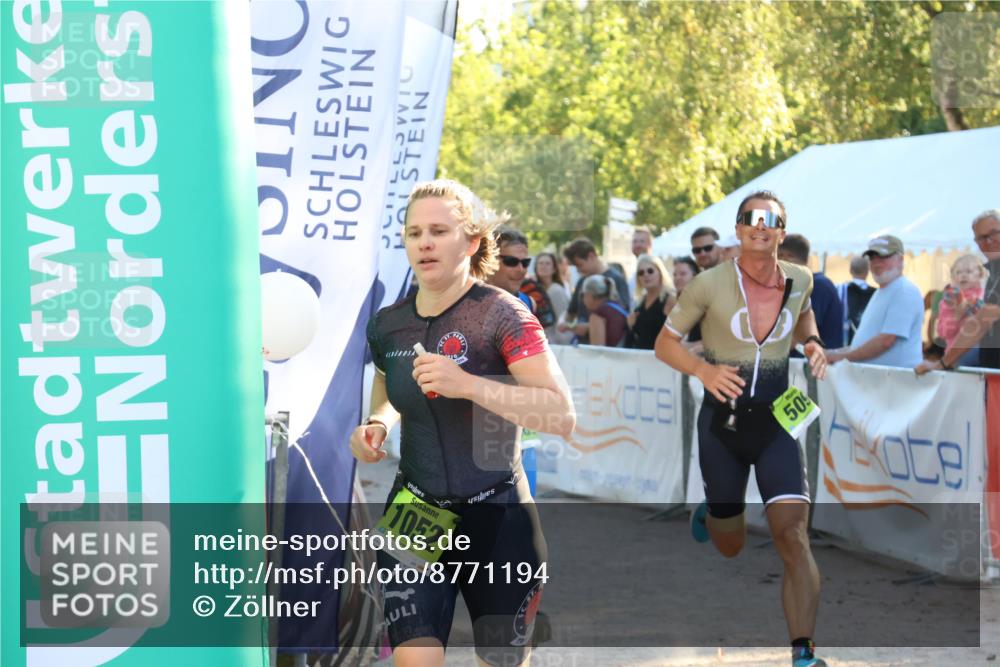 07.09.2025 - 19. Norderstedt Triathlon Zöllner http://msf.ph/oto/8771194 07.09.2025 16:45:20 Ziel 509, 1052, 1072, 1569 meine-sportfotos.de