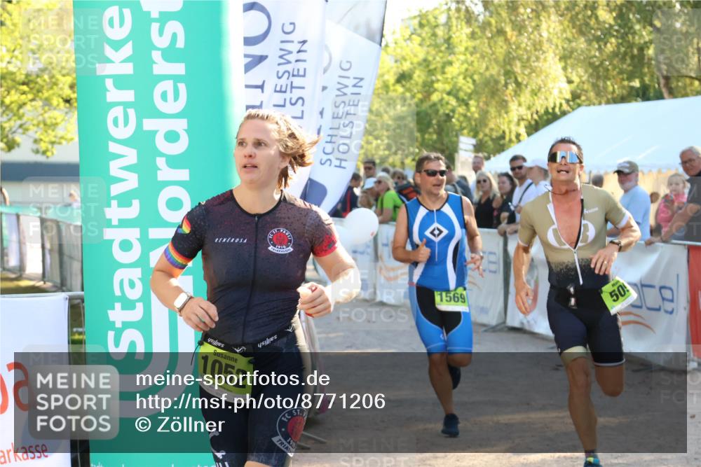 07.09.2025 - 19. Norderstedt Triathlon Zöllner http://msf.ph/oto/8771206 07.09.2025 16:45:20 Ziel 509, 1052, 1072, 1569 meine-sportfotos.de