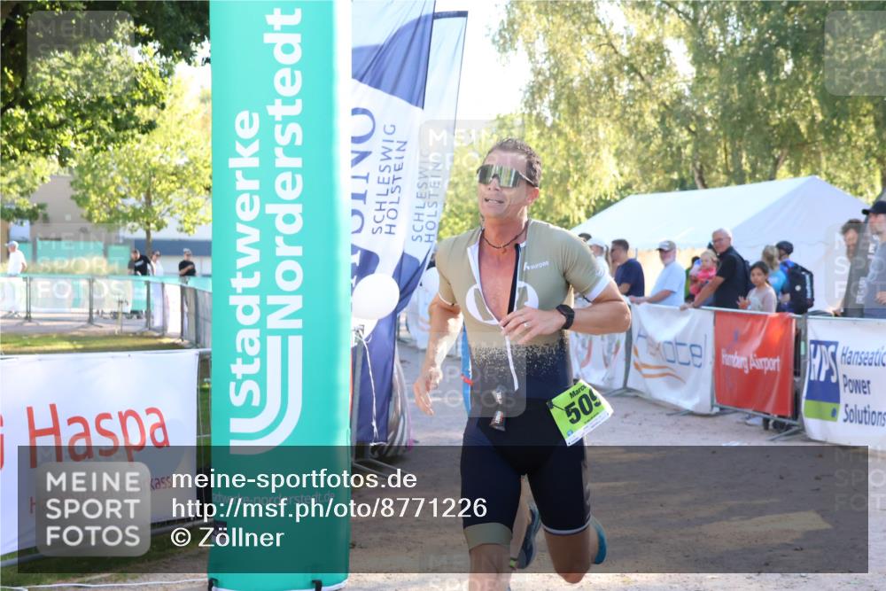 07.09.2025 - 19. Norderstedt Triathlon Zöllner http://msf.ph/oto/8771226 07.09.2025 16:45:22 Ziel 509, 1052, 1072, 1569 meine-sportfotos.de
