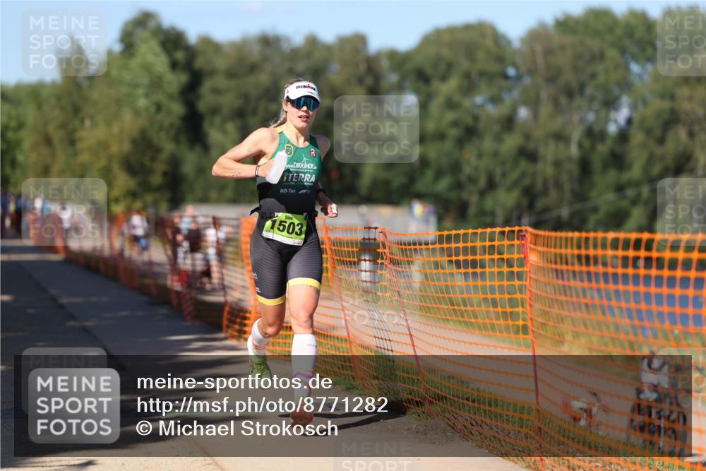 07.09.2025 - 19. Norderstedt Triathlon Michael Strokosch http://msf.ph/oto/8771282 07.09.2025 15:32:58 Laufen 1503 meine-sportfotos.de