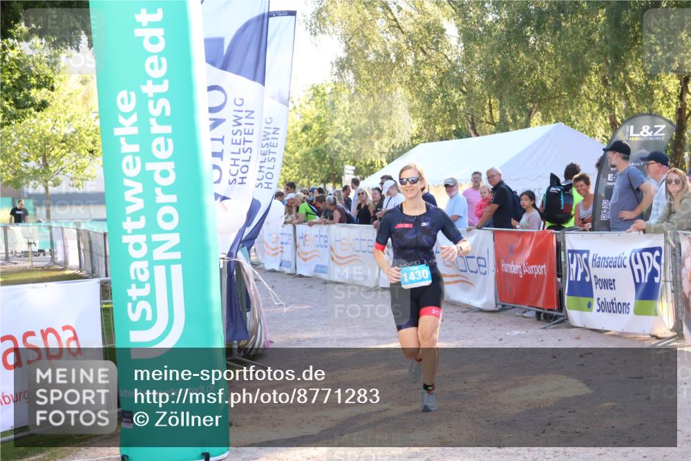 07.09.2025 - 19. Norderstedt Triathlon Zöllner http://msf.ph/oto/8771283 07.09.2025 16:45:34 Ziel 1430 meine-sportfotos.de