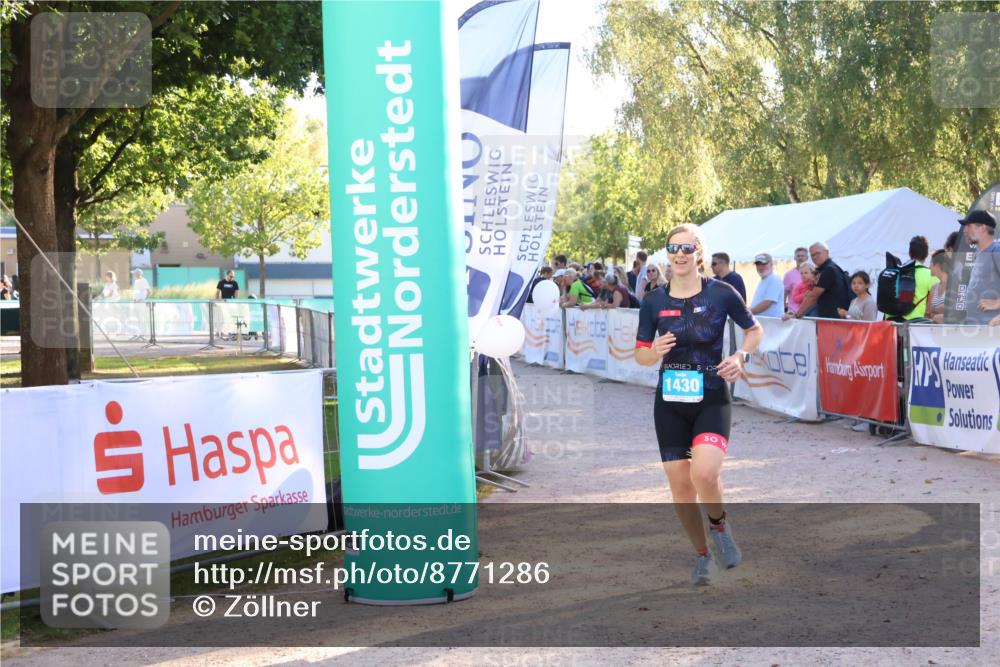 07.09.2025 - 19. Norderstedt Triathlon Zöllner http://msf.ph/oto/8771286 07.09.2025 16:45:34 Ziel 1430 meine-sportfotos.de