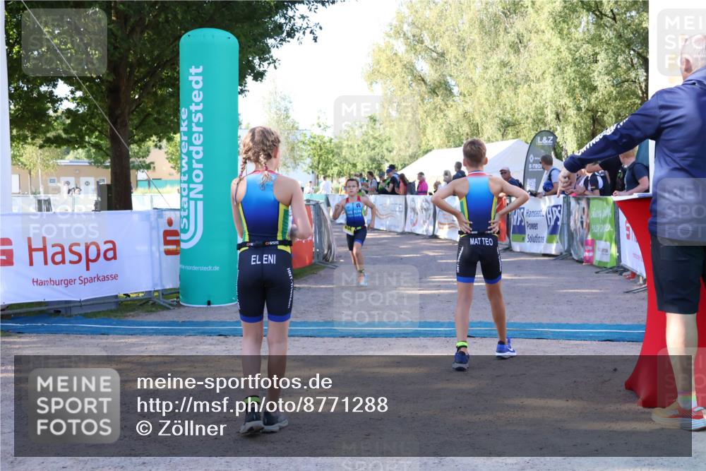 07.09.2025 - 19. Norderstedt Triathlon Zöllner http://msf.ph/oto/8771288 07.09.2025 09:50:11 Ziel 597, 634 meine-sportfotos.de