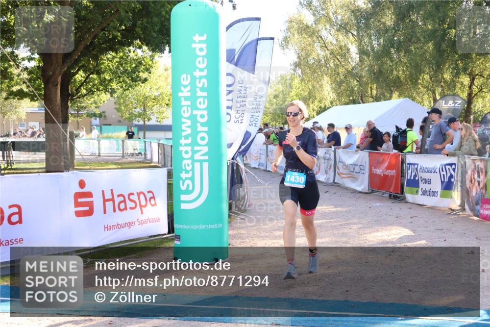 07.09.2025 - 19. Norderstedt Triathlon Zöllner http://msf.ph/oto/8771294 07.09.2025 16:45:35 Ziel 1430 meine-sportfotos.de