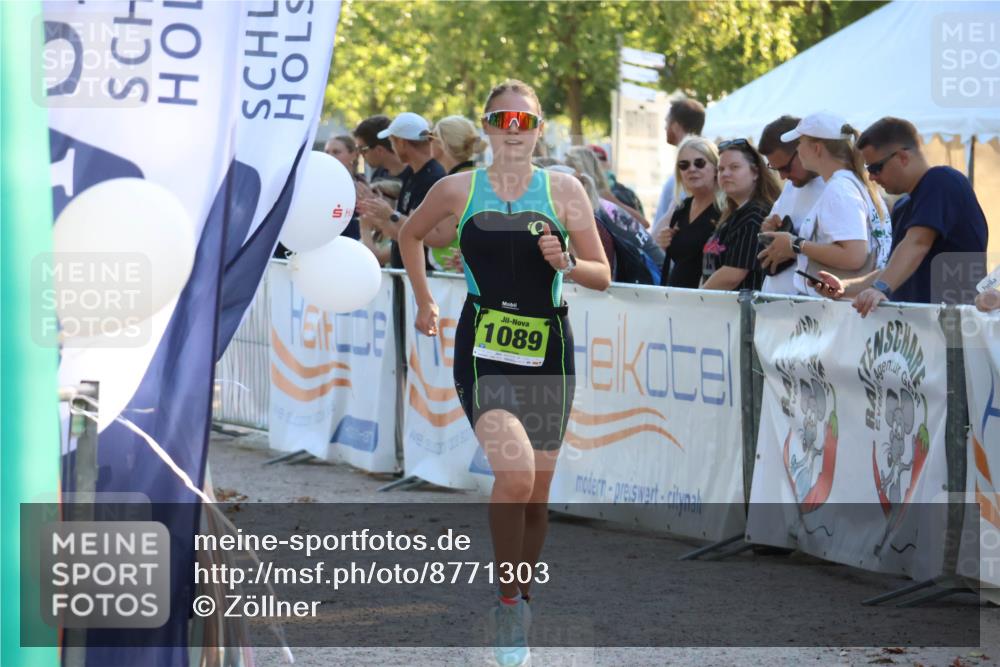 07.09.2025 - 19. Norderstedt Triathlon Zöllner http://msf.ph/oto/8771303 07.09.2025 16:45:50 Ziel 1089 meine-sportfotos.de