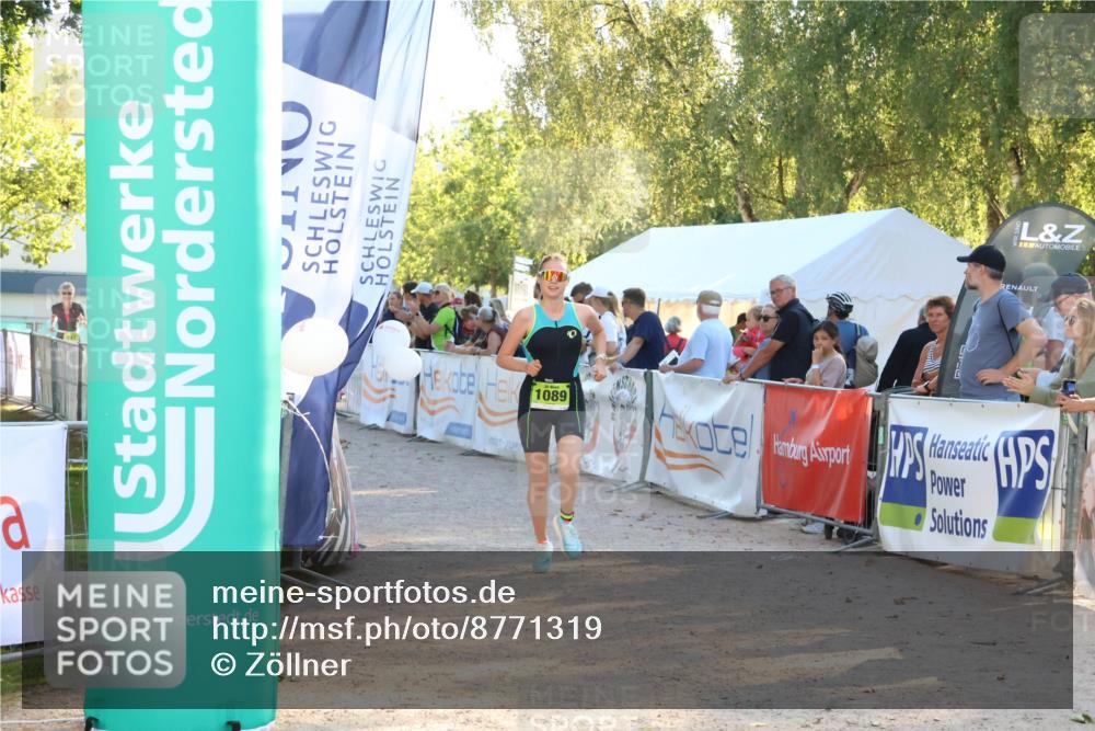 07.09.2025 - 19. Norderstedt Triathlon Zöllner http://msf.ph/oto/8771319 07.09.2025 16:45:51 Ziel 1089 meine-sportfotos.de
