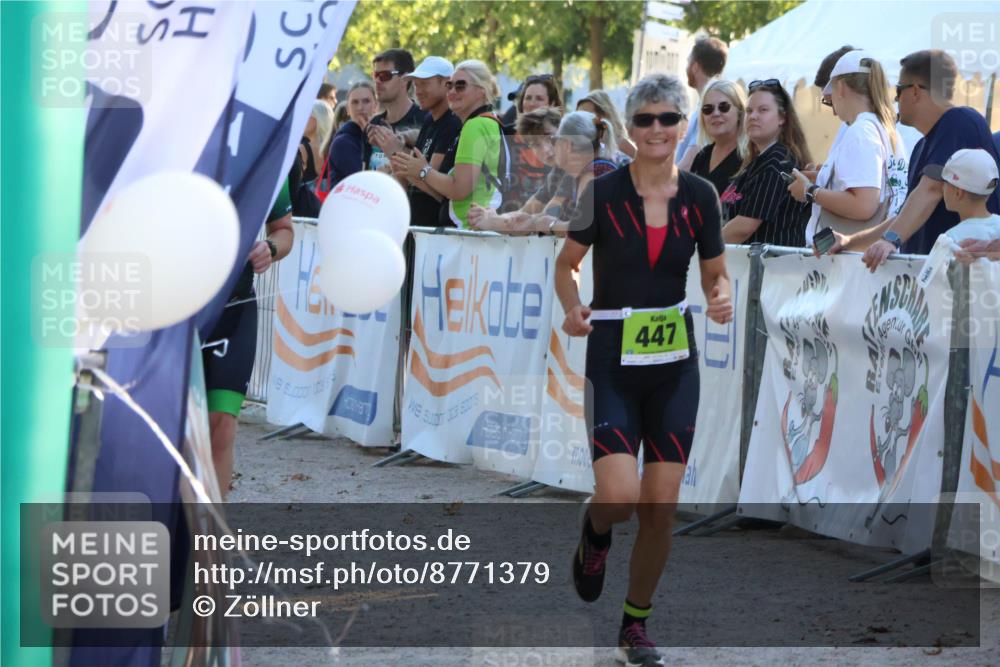 07.09.2025 - 19. Norderstedt Triathlon Zöllner http://msf.ph/oto/8771379 07.09.2025 16:45:57 Ziel 447, 1089, 1492 meine-sportfotos.de