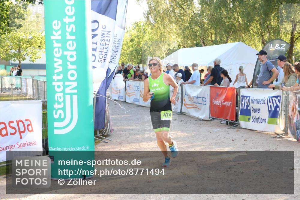 07.09.2025 - 19. Norderstedt Triathlon Zöllner http://msf.ph/oto/8771494 07.09.2025 16:46:06 Ziel 447, 474, 1492 meine-sportfotos.de