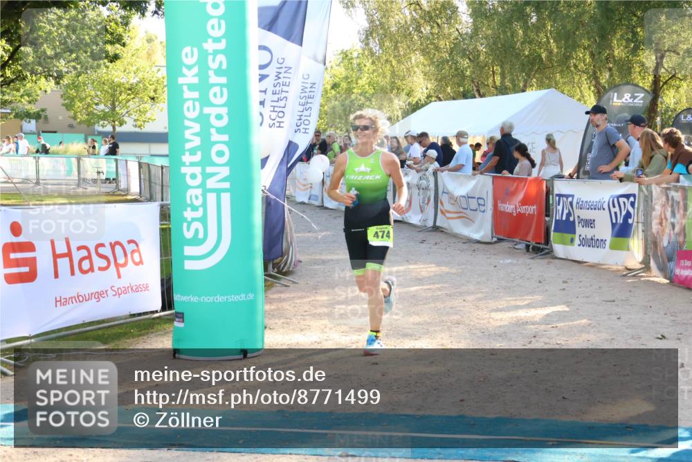 07.09.2025 - 19. Norderstedt Triathlon Zöllner http://msf.ph/oto/8771499 07.09.2025 16:46:06 Ziel 447, 474, 1492 meine-sportfotos.de