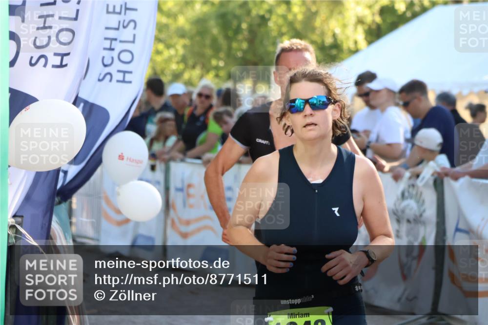 07.09.2025 - 19. Norderstedt Triathlon Zöllner http://msf.ph/oto/8771511 07.09.2025 16:46:11 Ziel 474, 1043, 1621 meine-sportfotos.de