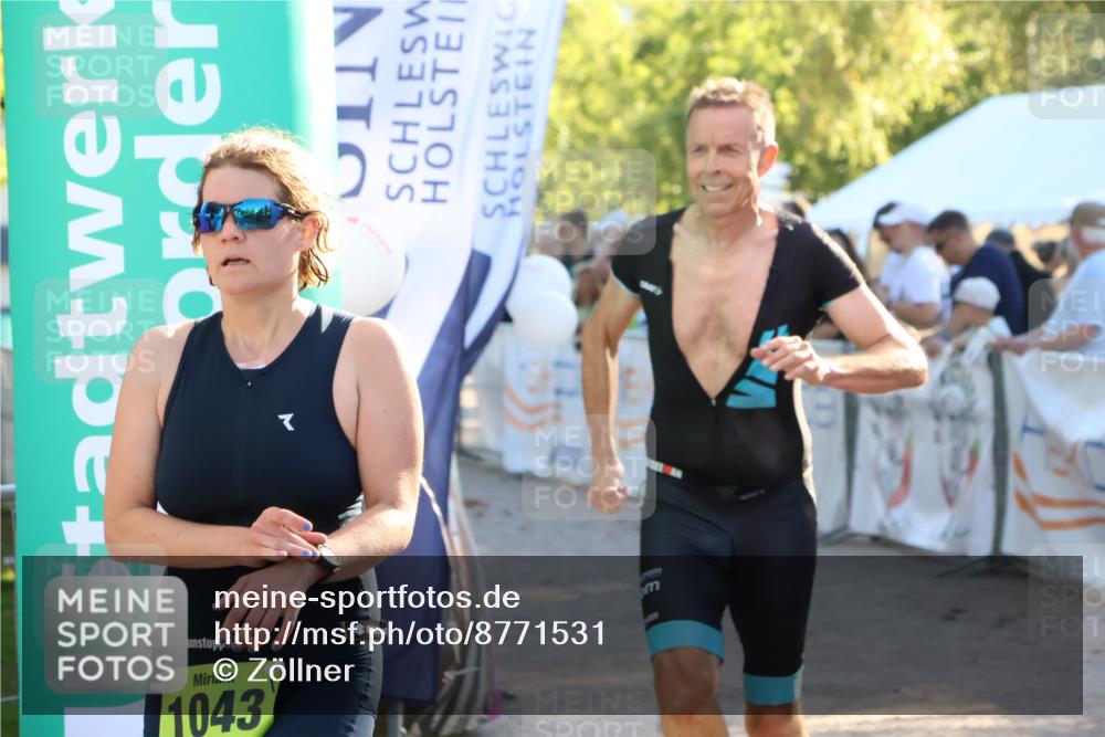 07.09.2025 - 19. Norderstedt Triathlon Zöllner http://msf.ph/oto/8771531 07.09.2025 16:46:12 Ziel 474, 1043, 1621 meine-sportfotos.de