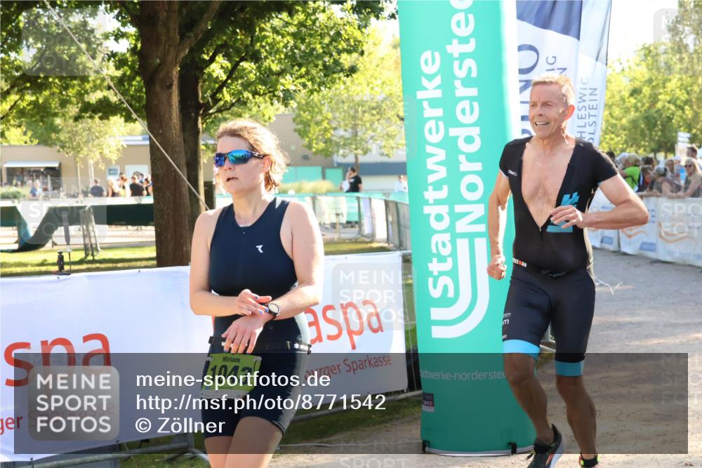 07.09.2025 - 19. Norderstedt Triathlon Zöllner http://msf.ph/oto/8771542 07.09.2025 16:46:13 Ziel 474, 1043, 1621 meine-sportfotos.de