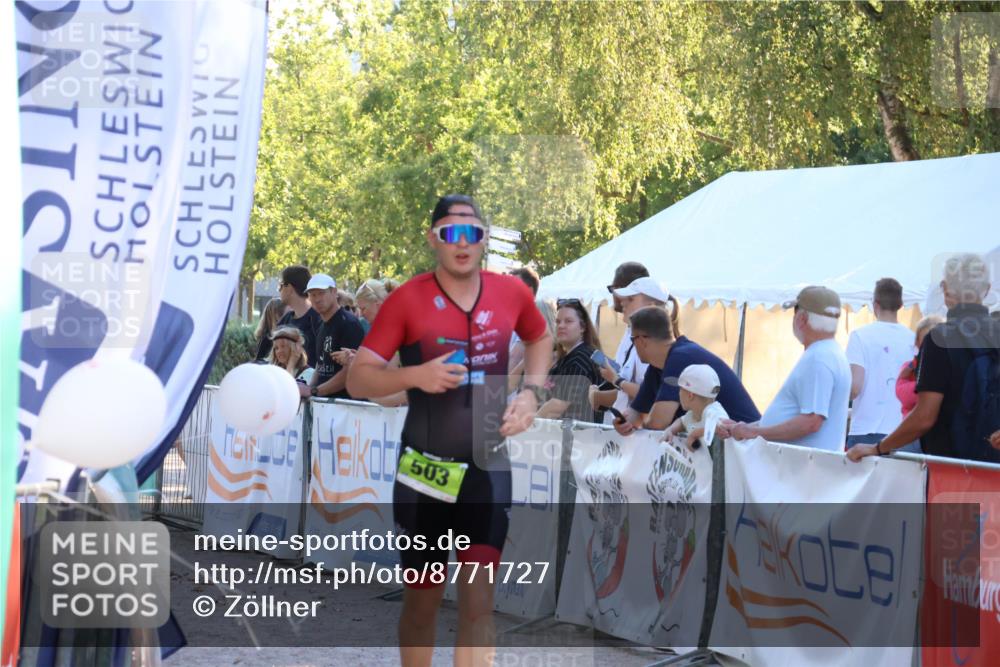 07.09.2025 - 19. Norderstedt Triathlon Zöllner http://msf.ph/oto/8771727 07.09.2025 16:46:58 Ziel 503 meine-sportfotos.de