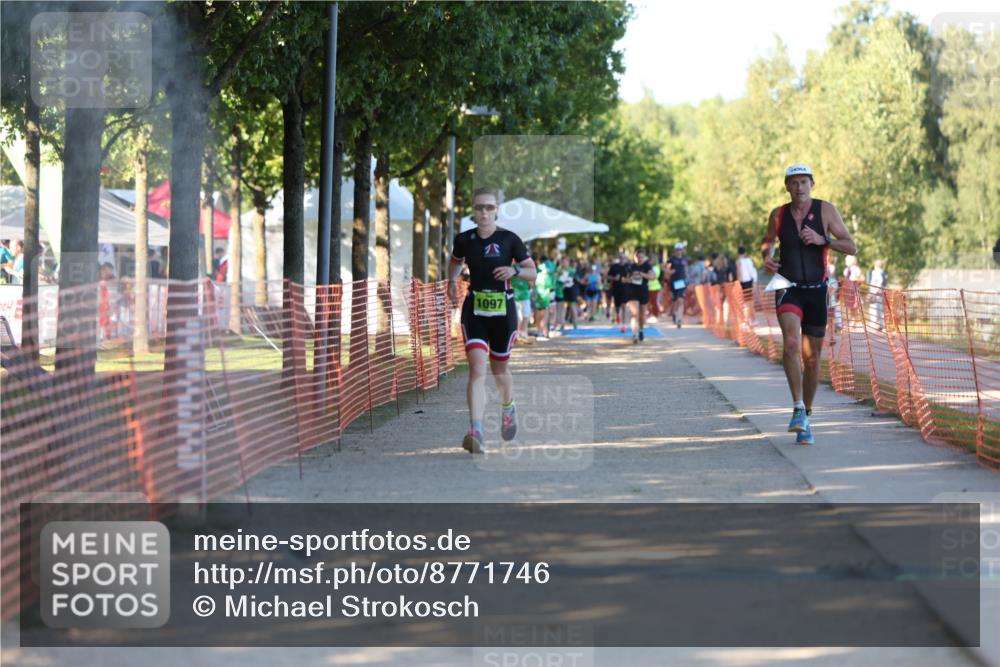 07.09.2025 - 19. Norderstedt Triathlon Michael Strokosch http://msf.ph/oto/8771746 07.09.2025 16:31:36 Laufen 415, 1097 meine-sportfotos.de