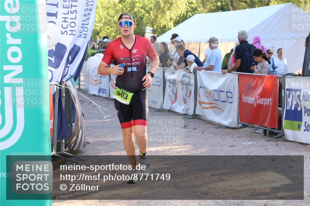 07.09.2025 - 19. Norderstedt Triathlon Zöllner http://msf.ph/oto/8771749 07.09.2025 16:46:59 Ziel 503 meine-sportfotos.de