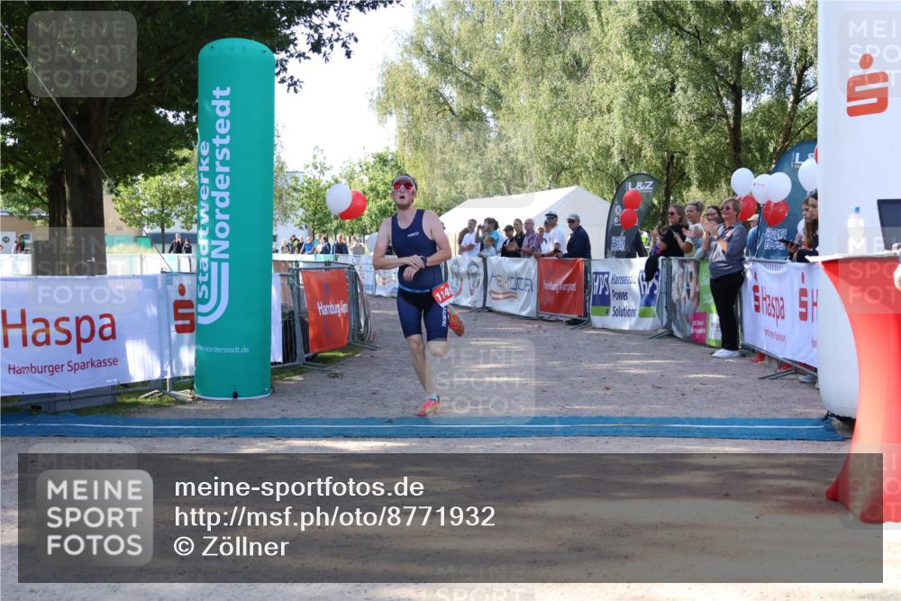 07.09.2025 - 19. Norderstedt Triathlon Zöllner http://msf.ph/oto/8771932 07.09.2025 10:37:24 Ziel 1149 meine-sportfotos.de
