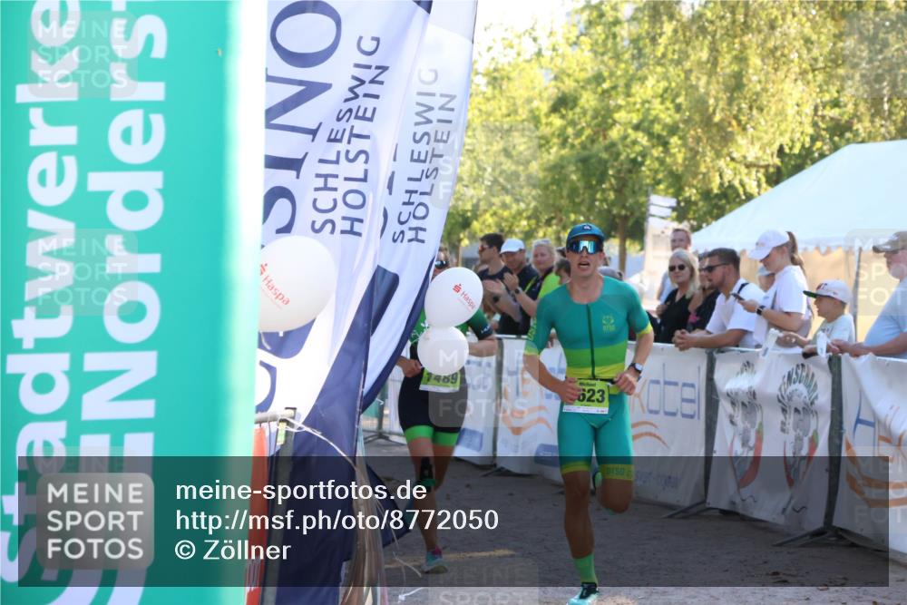07.09.2025 - 19. Norderstedt Triathlon Zöllner http://msf.ph/oto/8772050 07.09.2025 16:47:56 Ziel 1489, 1579, 1623 meine-sportfotos.de