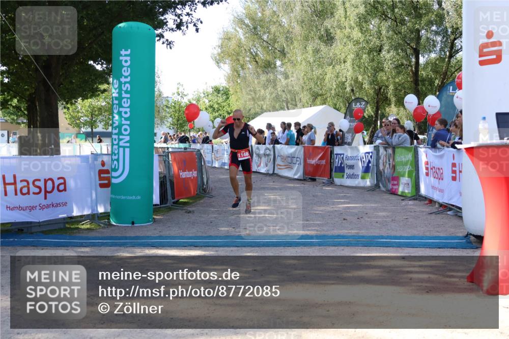 07.09.2025 - 19. Norderstedt Triathlon Zöllner http://msf.ph/oto/8772085 07.09.2025 10:42:12 Ziel 1148 meine-sportfotos.de
