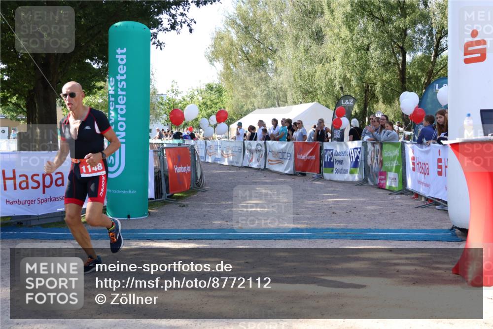 07.09.2025 - 19. Norderstedt Triathlon Zöllner http://msf.ph/oto/8772112 07.09.2025 10:42:14 Ziel 1148 meine-sportfotos.de
