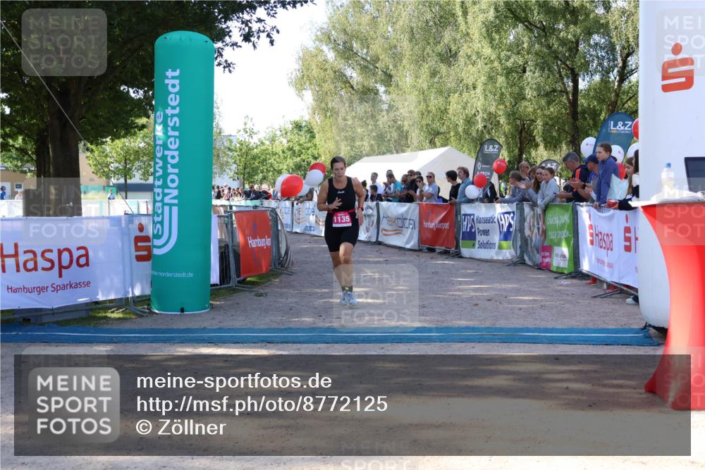07.09.2025 - 19. Norderstedt Triathlon Zöllner http://msf.ph/oto/8772125 07.09.2025 10:44:28 Ziel 1135 meine-sportfotos.de