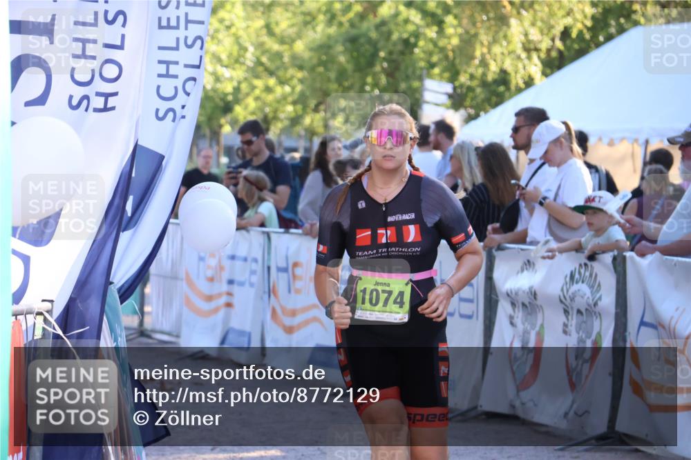 07.09.2025 - 19. Norderstedt Triathlon Zöllner http://msf.ph/oto/8772129 07.09.2025 16:48:28 Ziel 1074 meine-sportfotos.de