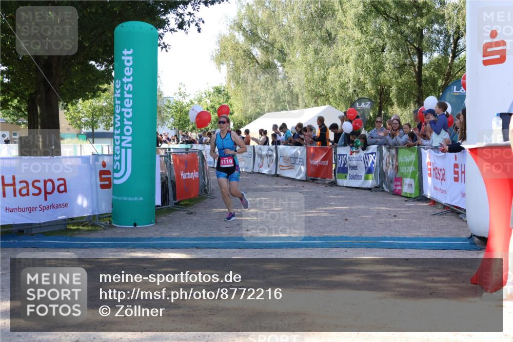 07.09.2025 - 19. Norderstedt Triathlon Zöllner http://msf.ph/oto/8772216 07.09.2025 10:47:03 Ziel 646, 1119 meine-sportfotos.de